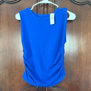 LOFT Women's Vibrant Blue Tank Top Size S NWT
